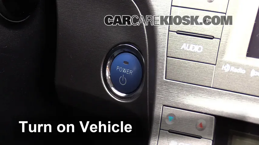 2013 Toyota Prius Plug-In 1.8L 4 Cyl. Bluetooth Pair Phone